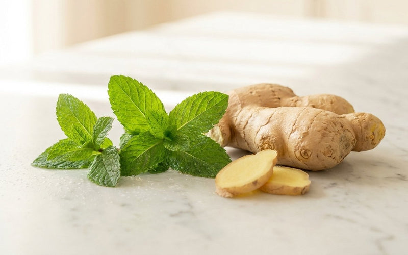 Ginger + Peppermint